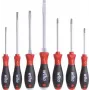 Skrūvgriežu komplekts wiha 40585 — 7 gab.: PH1, PH2, PZ2, plakanie 4,5, 5,5, 6,5, 8 mm