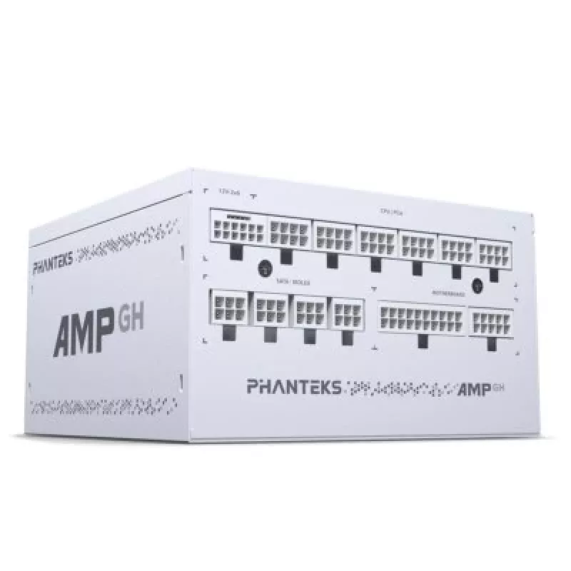 Barošanas bloks PHANTEKS AMP GH 750 W 18+10‑pin ATX pilnībā modulārs 80 PLUS Gold balts