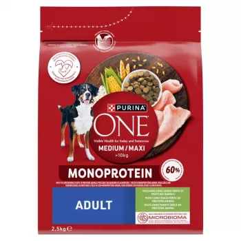 Suņu barība Purina Nestle PURINA ONE MED/MAX Adult Monoprotein Turkey 2.5 kg