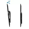 TV sienas stiprinājums Esperanza HYPNOS 177.8 cm 70 collas Melns Maks. 30 kg