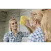 Vileda Actifibre stikla tīrīšanas lupatiņa dzeltenā krāsā