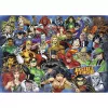 Jigsaw Puzzle Ravensburger Challenge DC Comics 1000 gab., premium savstarpēji savienojami gabali, gatavais izmērs apm. 68 x 49 cm