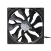 AKASA AK-FN062 140mm Melns korpusa ventilators