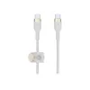 Belkin BOOSTCHARGE PRO Flex USB kabelis 3 m USB 2.0 USB C balts (CAB011BT3MWH)
