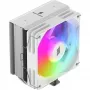 CPU dzesētājs Silentware Bora RGB balta ar 120 mm PWM ARGB ventilatoru, 215 W TDP, saderīgs ar AM5 un LGA1851