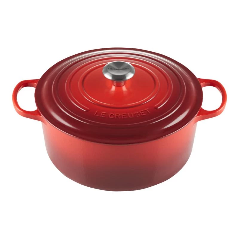 Le Creuset Signature cepešpanna apaļa 20cm ķiršu sarkana (21177200602430)