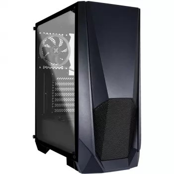 Xilence Xilent Blast X505.ARGB Gaming PC korpuss, RGB ATX Midi tornis, melns (XG141)