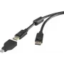 DisplayPort–Mini DisplayPort kabelis Renkforce 2 m — 1x DisplayPort spraudnis uz 1x Mini-DisplayPort spraudni