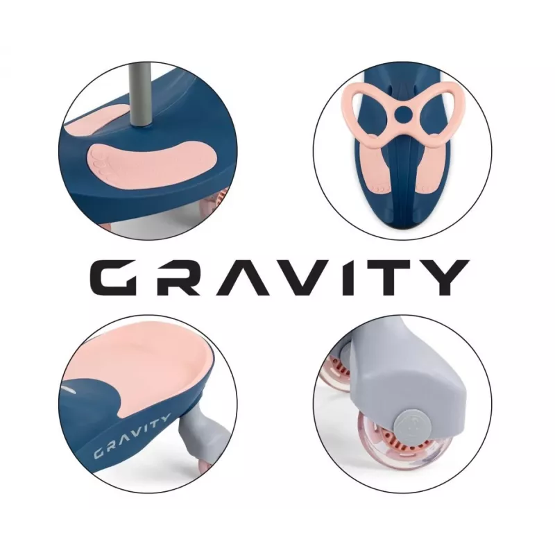 Gravity ride Gravity tumši zila-rozā