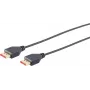 DisplayPort kabelis S/CONN 10-69025 1 m Melns