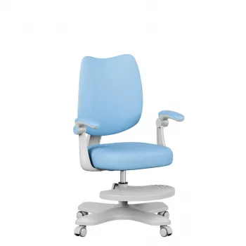 Pagriežamais krēsls Mark Adler Junior 4.6 Blue — bērnu rakstāmgalda krēsls, zils, modelis Junior 4.6