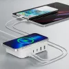 Uzlādes stacijas organizators brīvstāvošs 4smarts 540570 balts 100W