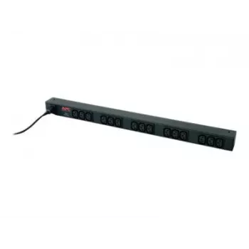 APC RACK PDU BASIC ZERO U 10A 230V strāvas sadales bloks (PDU) 15 maiņstrāvas kontaktligzdas 0U Melns