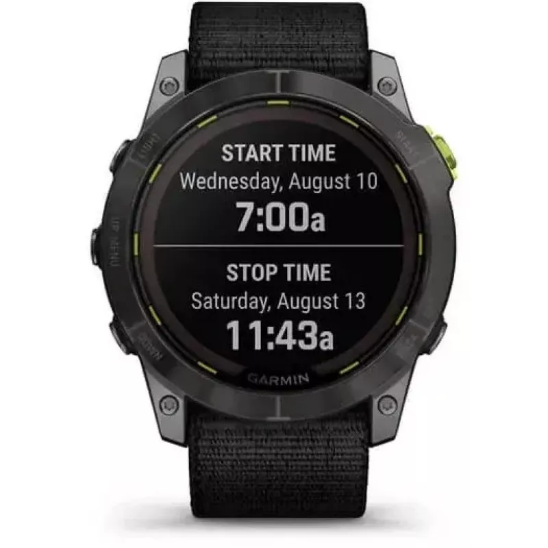Garmin Enduro 2 3.56 cm (1.4) MIP 35 mm digitāls 280 x 280 pikseļi skārienjūtīgs pelēks Wi-Fi GPS (satelīts)