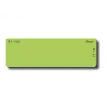 Seiko Instruments - Zaļa - 12 gab. 130) Uzlīmes - Smart Label Printer 100, 120, 200, 220, 620, 650SE, EZ30, Pro (42100601)