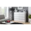 Topeshop M8 120 BIEL kumode