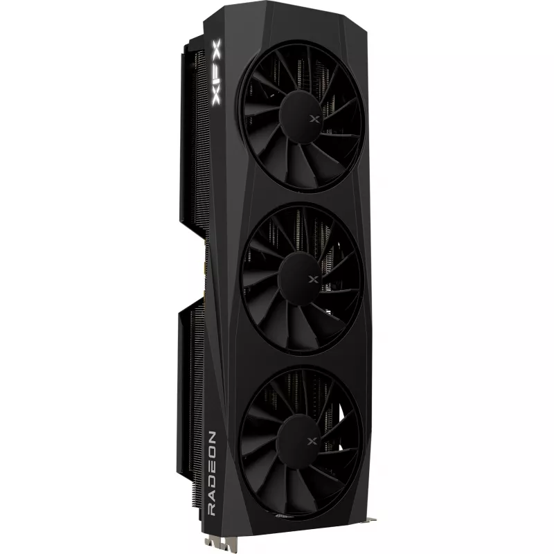 XFX Radeon RX 9070 XT grafiskā karte — 16 GB GDDR6, 256-bit, PCIe 5.0, 3x DisplayPort 2.1, HDMI 2.1, 3 ventilatori