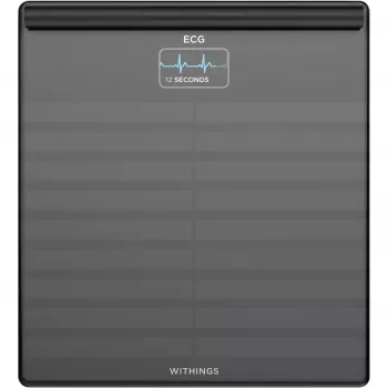 Electronic personal scale Withings BODY SCAN Square Melns