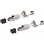 Tīkla savienotājs ShiverPeaks BS08-51003-2 Cat. 6A bezinstrumentu leņķa STP