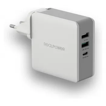 RealPower lādētājs DeskCharge-65 Travel 65W