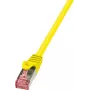 Tīkla kabelis LogiLink Cat.6 S/FTP RJ-45 1,5 m dzeltens