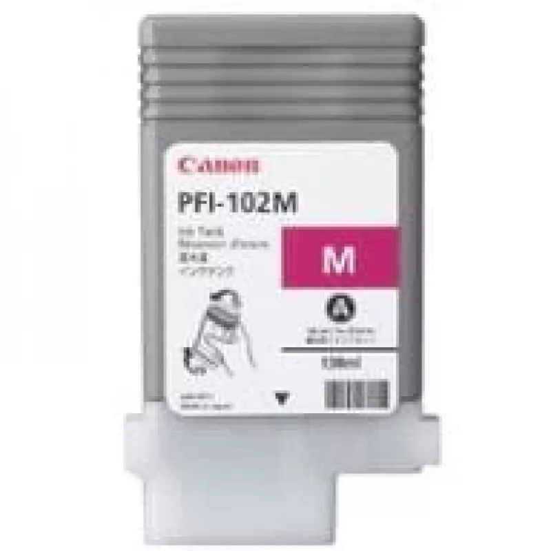 Canon PFI-102M tintas kasetne 1 gab. Oriģināla fuksīna