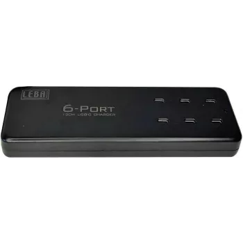 Leba NoteCharge 6 porti, USB-C (NCHAR-UC6-20W-SC)
