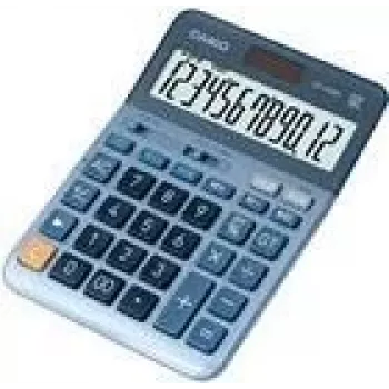 Galda kalkulators Casio DF-120EM zils