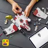 LEGO Star Wars V-19 Torrent Fighter 75432 konstruktors — 567 gab., 3 minifigūras, izstādes un rotaļu modelis