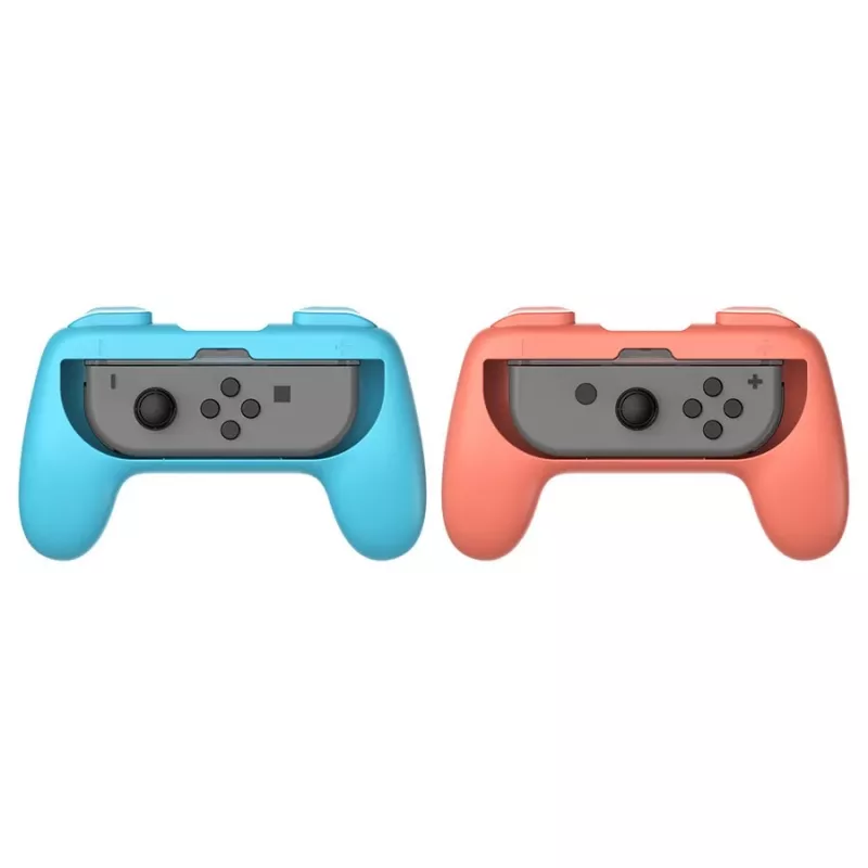 Controller grip Subsonic Joy-Cons comfort grip Switch & Switch 2 Pink Turquoise