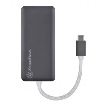 SilverStone SST-EP14C - USB 3.1 Type-C Gen1 uz HDMI, 3x USB 3.1 Gen 1 Type-A, 1x USB 3.1 Gen 1 Type-C (PD 2.0 uzlāde) (SST-EP14C)