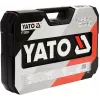 Yato YT-38901 XXL uzgriežņu atslēgu/instrumentu komplekts, 1/4–1/2 collas, 122 gab.