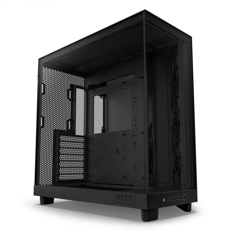 NZXT H6 Flow Midi-Tower - Melns
