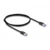 DeLOCK 64285 USB 2.0 Type-A centrmezgls 5000 Mbit/s Melna
