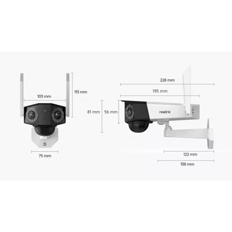Drošības kamera Reolink Duo-Series-B750 IP kamera