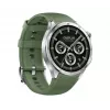 OnePlus Watch 3 Emerald Titanium viedpulkstenis, 46 mm, 1,5 collu AMOLED, GPS, zaļa gumijas siksniņa