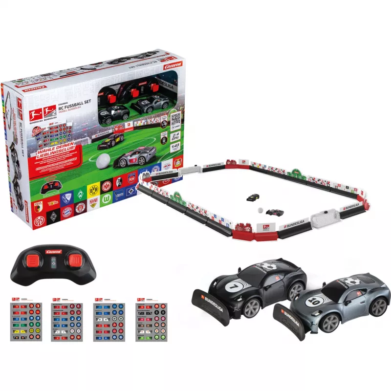 Carrera Bundesliga - 2,4 GHz RC futbola komplekts (370430041)