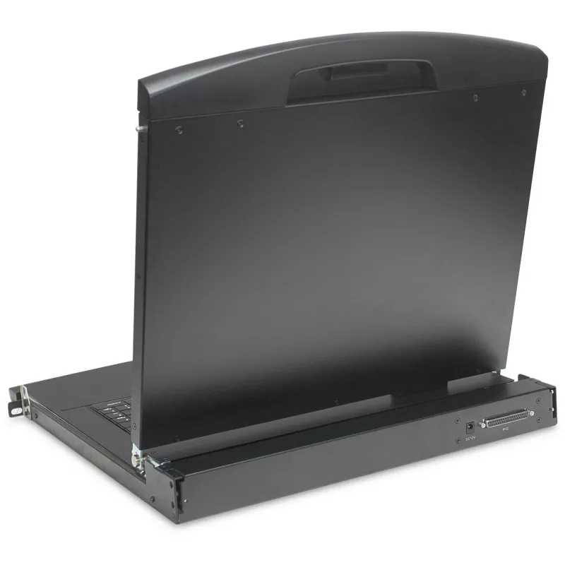 Digitus 19 collu HD LCD KVM konsole, 16 portu HDMI, Šveices klaviatūra