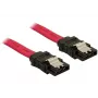 SATA kabelis DeLOCK 84302 0,5 m sarkans