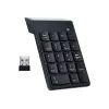 Gembird KPD-W-02 ciparu tastatūra klēpjdatoram/datoram Bluetooth Melna