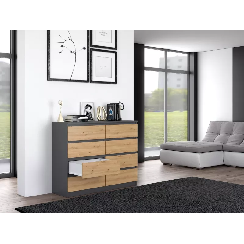 Topeshop M8 120 ANT/ART KPL kumode