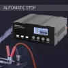 Bateriju lādētājs QOLTEC 52491 mikroprocesora 12V/12.6V/24V ar LCD
