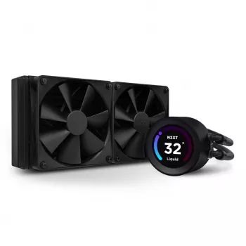 Viss vienā šķidruma dzesētājs NZXT Kraken Elite 240 12 cm Melns
