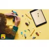 LEGO NINJAGO komplekts 71827 Zane kaujas tērpa mehs, 92 detaļas, 2 minifigūras, augstums 100 mm, vecumam 6+