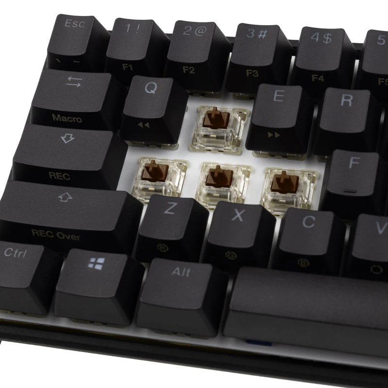 Ducky Mecha Pro SF tastatūra spēlēm USB ASV angļu valodā melna