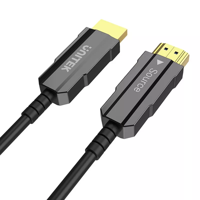HDMI kabelis UNITEK C11072BK-10M 10m 18 Gbit/s Melns