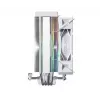 Gaisa dzesētājs Montech NX400 ARGB 120 mm balts — 270 W TDP, FDB, 156×74×120 mm