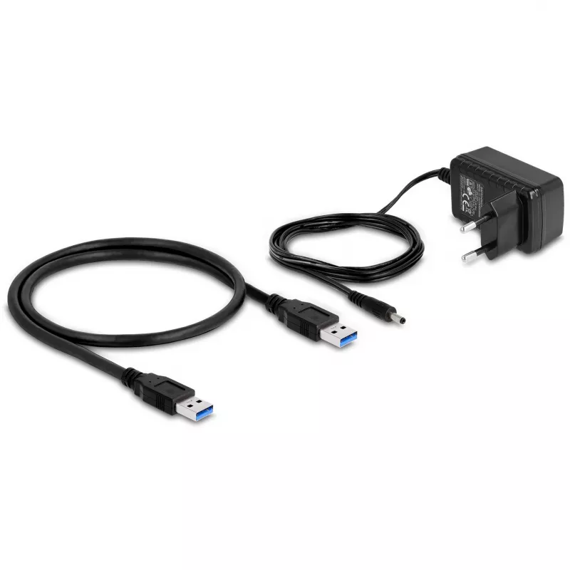 DeLOCK USB centrmezgls 10 Gbps 4 Type-A pieslēgvietas 1 ātrās uzlādes pieslēgvieta