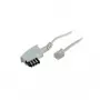 Telefona kabelis S/CONN 70050-W 10 m Balts