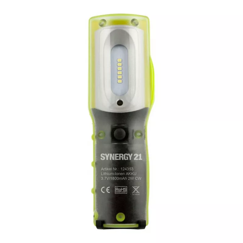 Synergy 21 LED uzlādējams darbnīcas lukturis vidējs